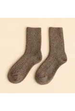 Pika & Bear Fannois Wool Blend Crew Socks -