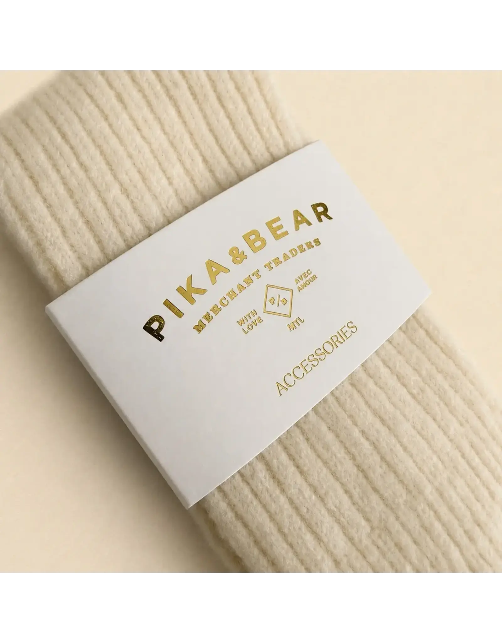 Pika & Bear Fannois Wool Blend Crew Socks -