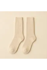Pika & Bear Fannois Wool Blend Crew Socks -