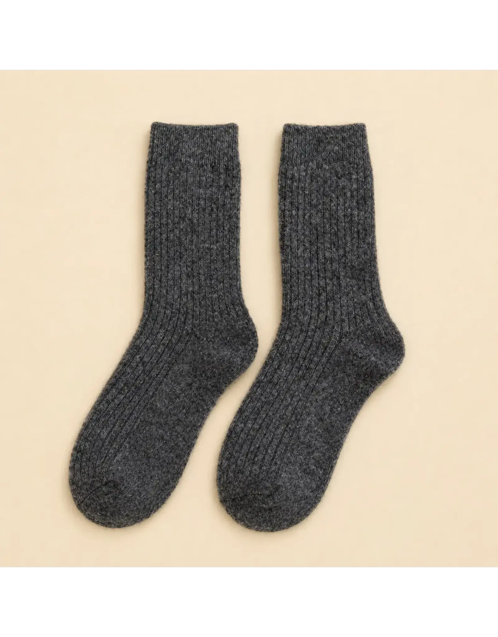 Pika & Bear Fannois Wool Blend Crew Socks -