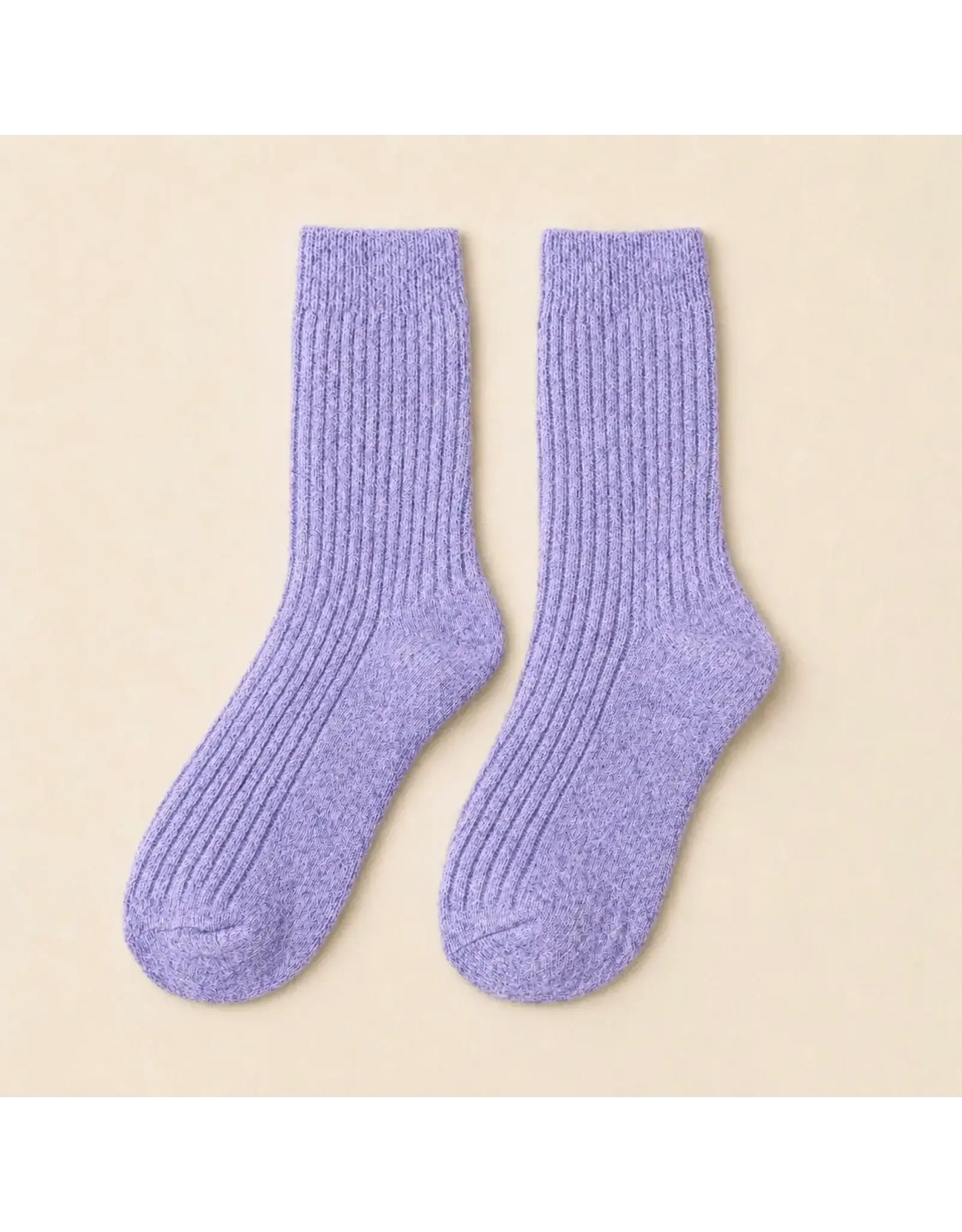 Pika & Bear Fannois Wool Blend Crew Socks -