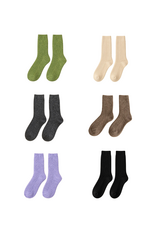Pika & Bear Fannois Wool Blend Crew Socks -