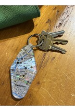 Hamilton Map Key Chain
