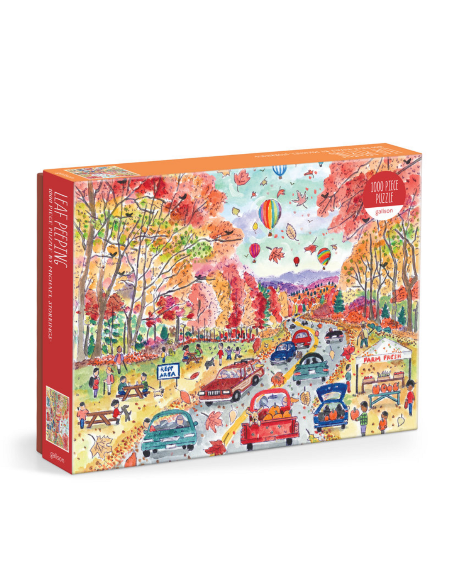 Michael Storrings Leaf Peeping - 1000 Piece Puzzle