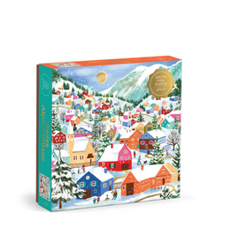 Swiss Alpine Village Puzzle- 500 Pieces