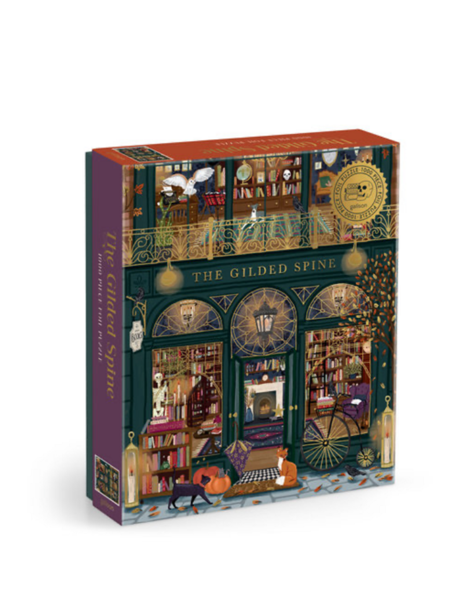 The Gilded Spine - 1000 Piece Puzzle