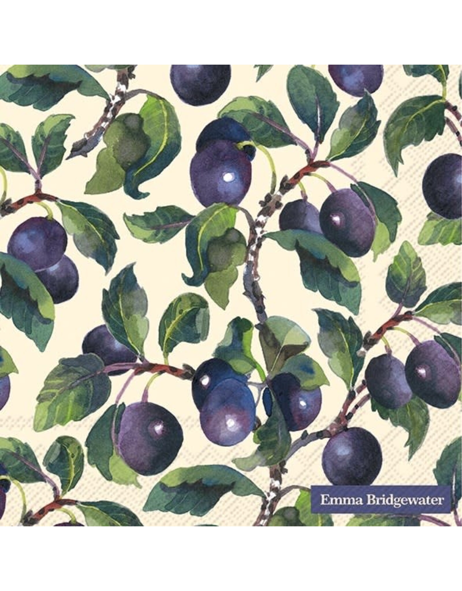 Damsons Cream - Paper Cocktail Napkins