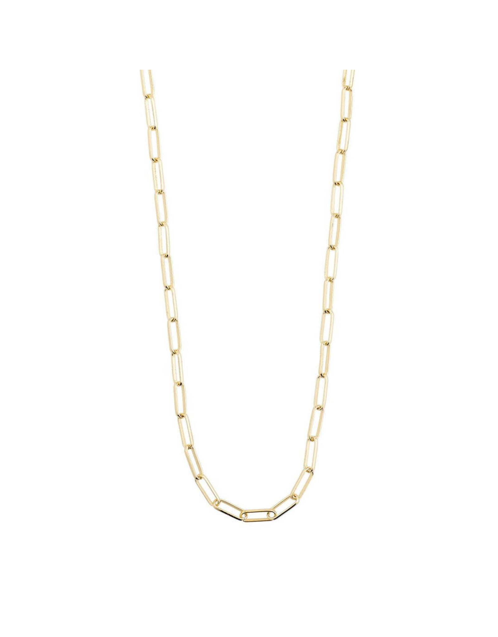 Pilgrim Ronja Recycled Paperclip Chain Necklace