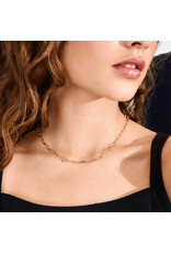 Pilgrim Ronja Recycled Paperclip Chain Necklace
