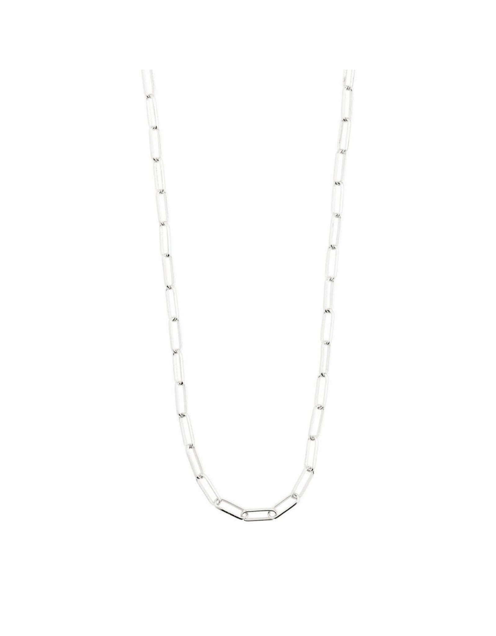 Pilgrim Ronja Recycled Paperclip Chain Necklace