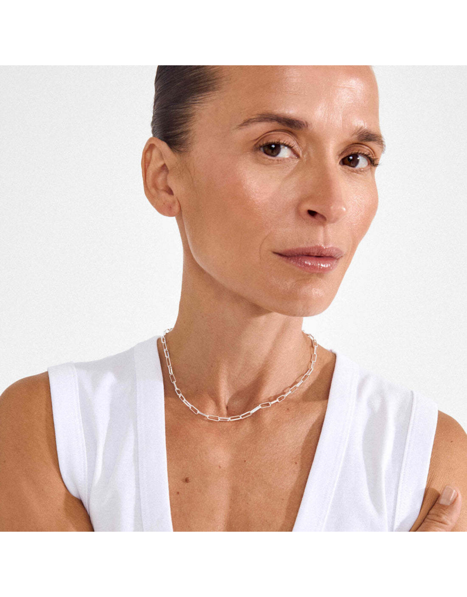 Pilgrim Ronja Recycled Paperclip Chain Necklace