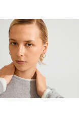 Pilgrim Eve Hoop Earrings 2-in-1 set -