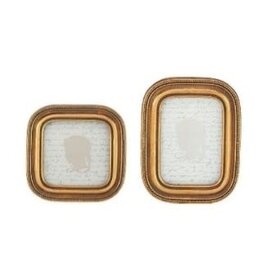 Option 2 Antique Gold Resin Mini Frame -