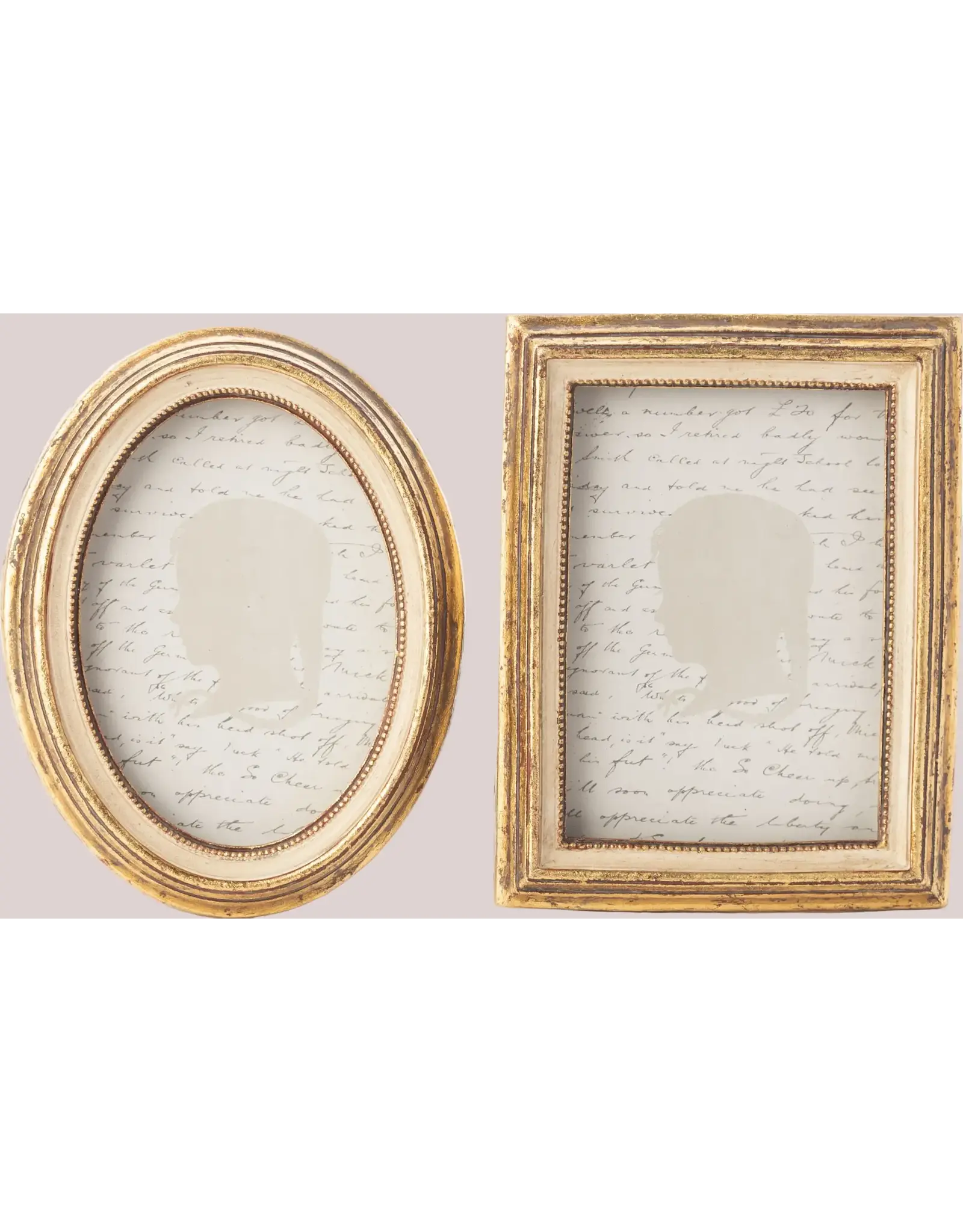 Option 2 Gold & Cream Mini Frame -