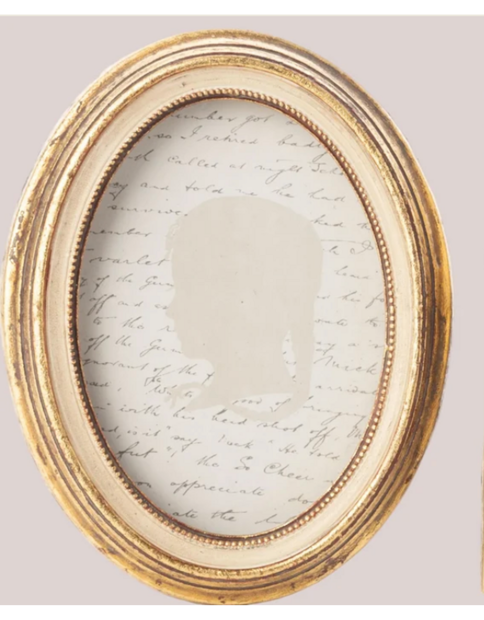 Option 2 Gold & Cream Mini Frame -