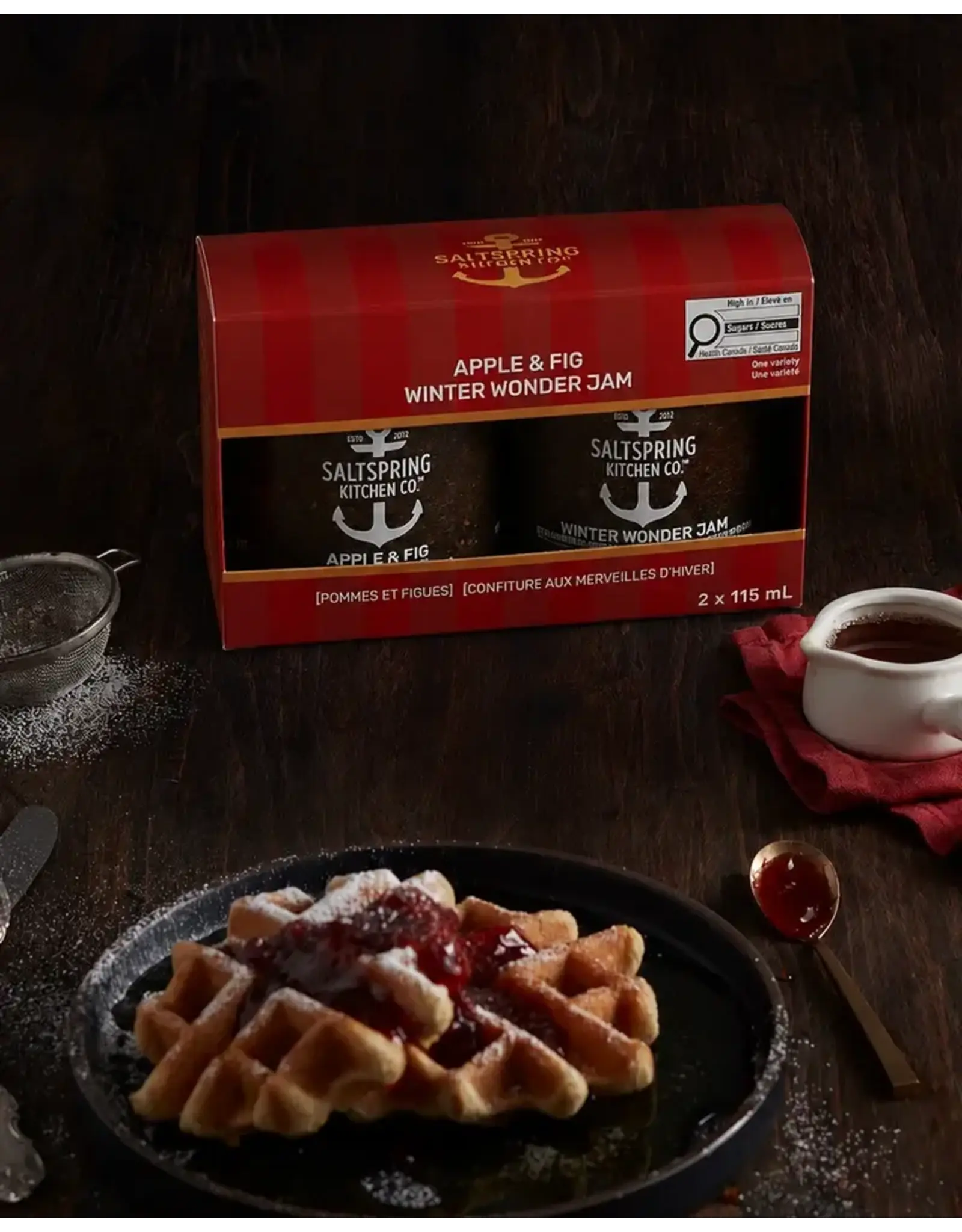 Salt Spring Kitchen Winter Duo Collection - Red
