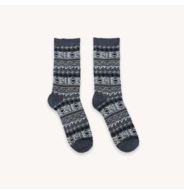 Pokoloko Alpaca Socks - Thick Print - Rockface -
