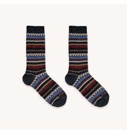 Pokoloko Alpaca Crew Socks - Canyon -