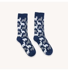 Pokoloko Herd Denim Alpaca Socks -