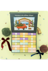 Villager Puzzles Village Christmas Advent Calender Puzzle -24 x 100 Piece Puzzles