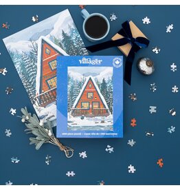Villager Puzzles Midwinter Retreat - 1000 Piece Puzzle