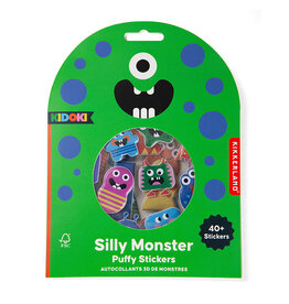 Silly Monster Puffy Stickers