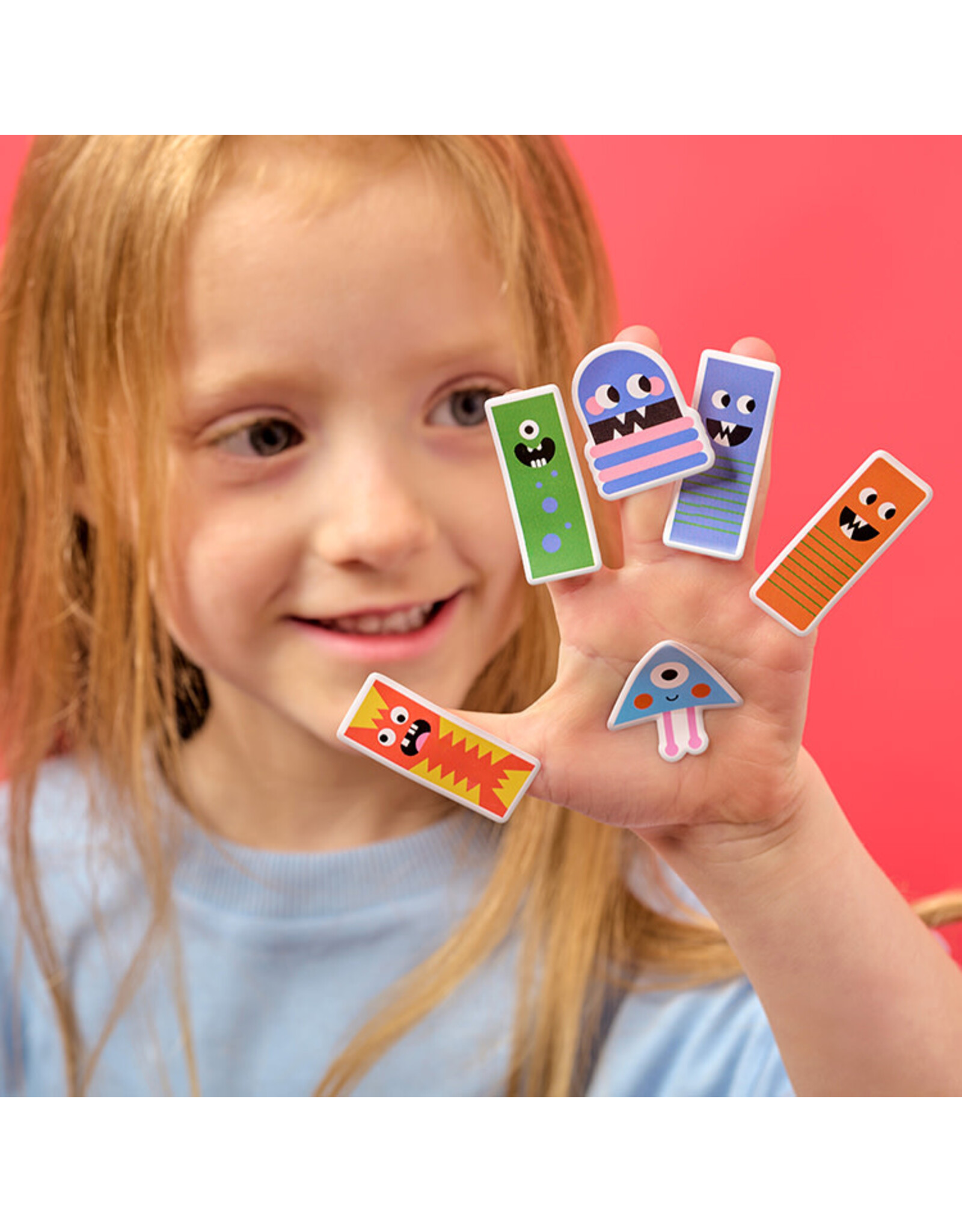 Silly Monster Puffy Stickers
