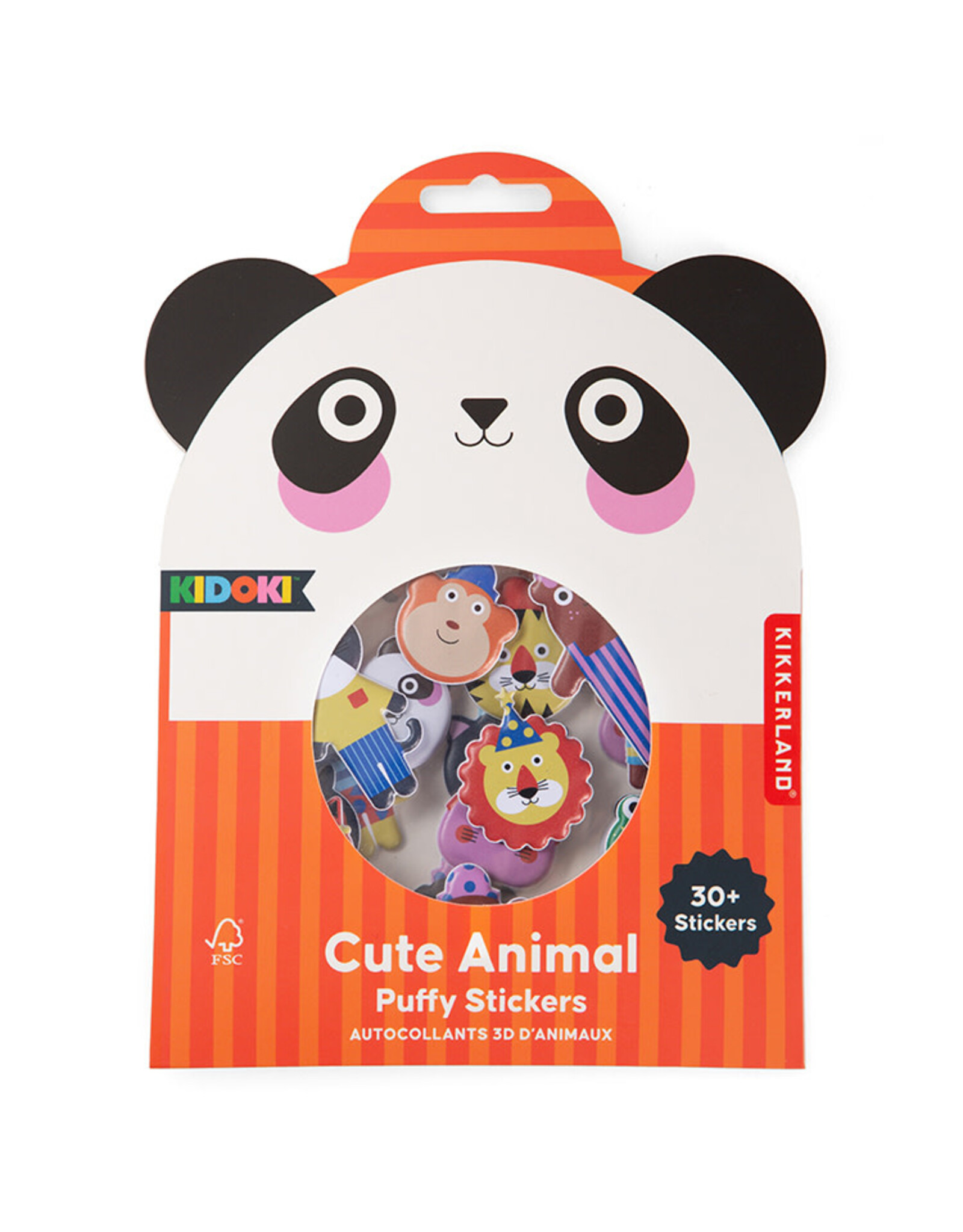 Cute Animal Puffy Stickers