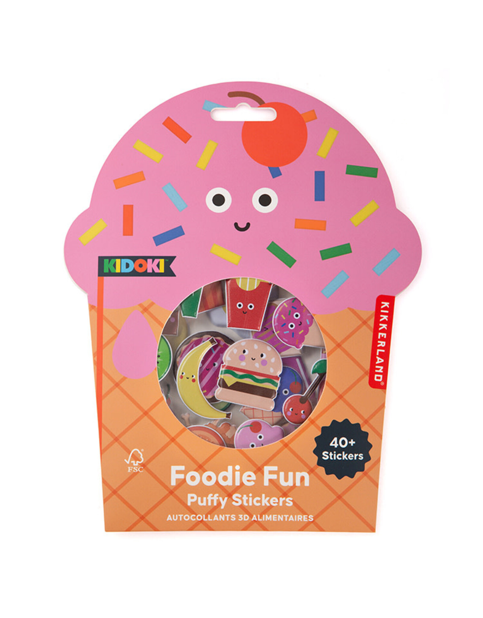 Foodie Fun Puffy Stickers