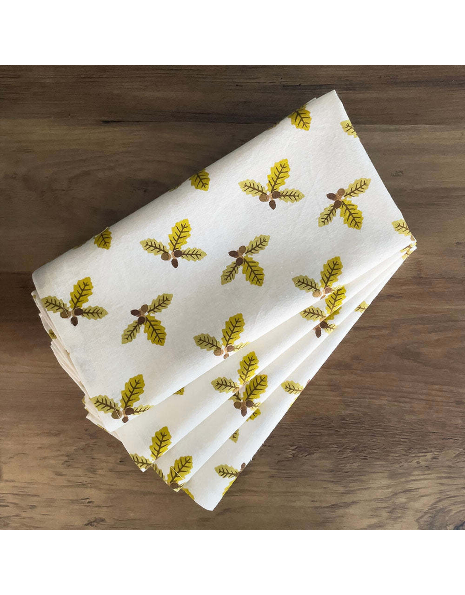 Oak Leaf Napkins Set/4
