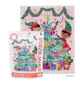 Werkshoppe Elfing Around 48 Piece Puzzle Snax