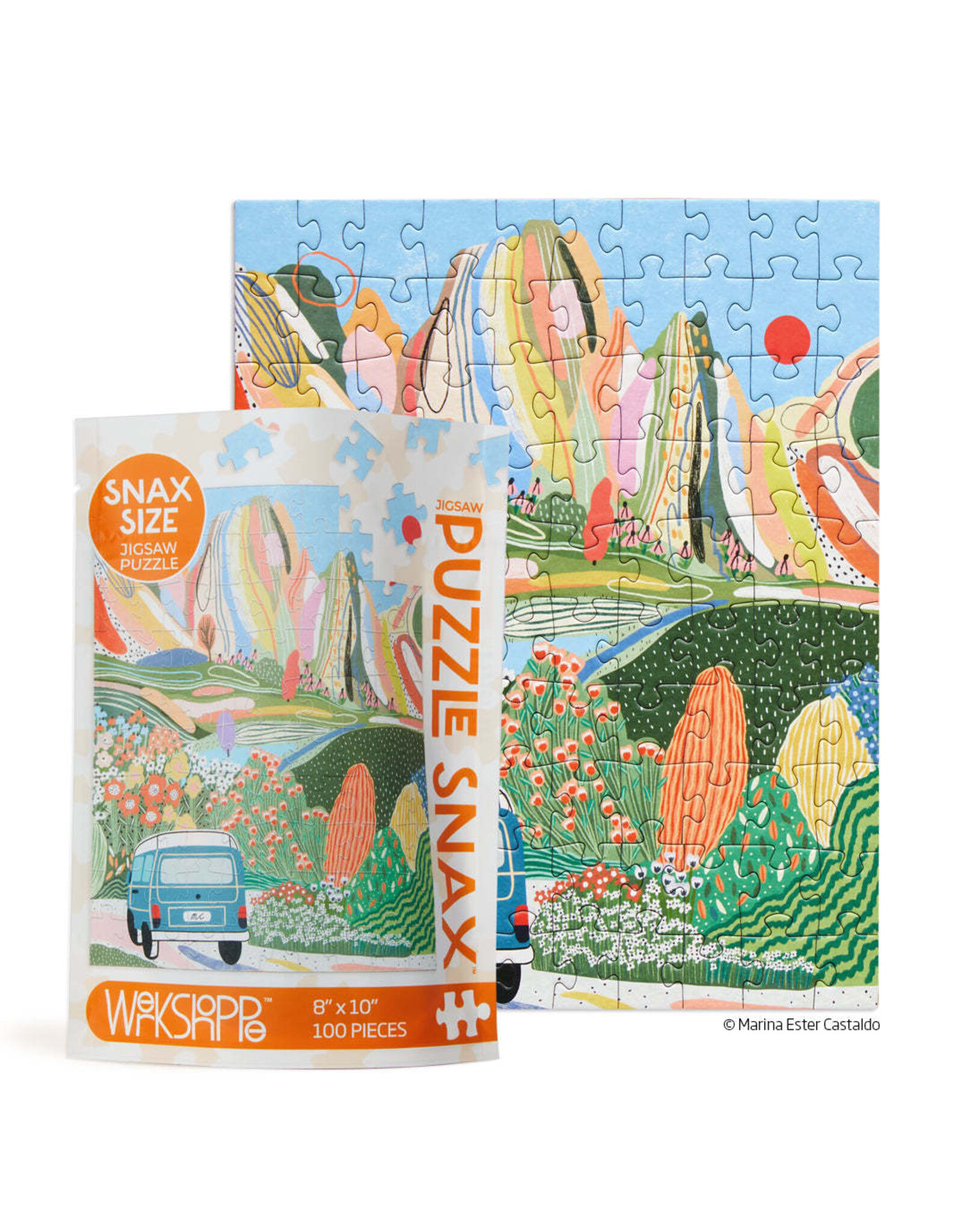 Werkshoppe Day Tripping 100 Piece Puzzle Snax