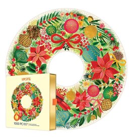 Werkshoppe Holiday Wreath 1000 Piece Puzzle