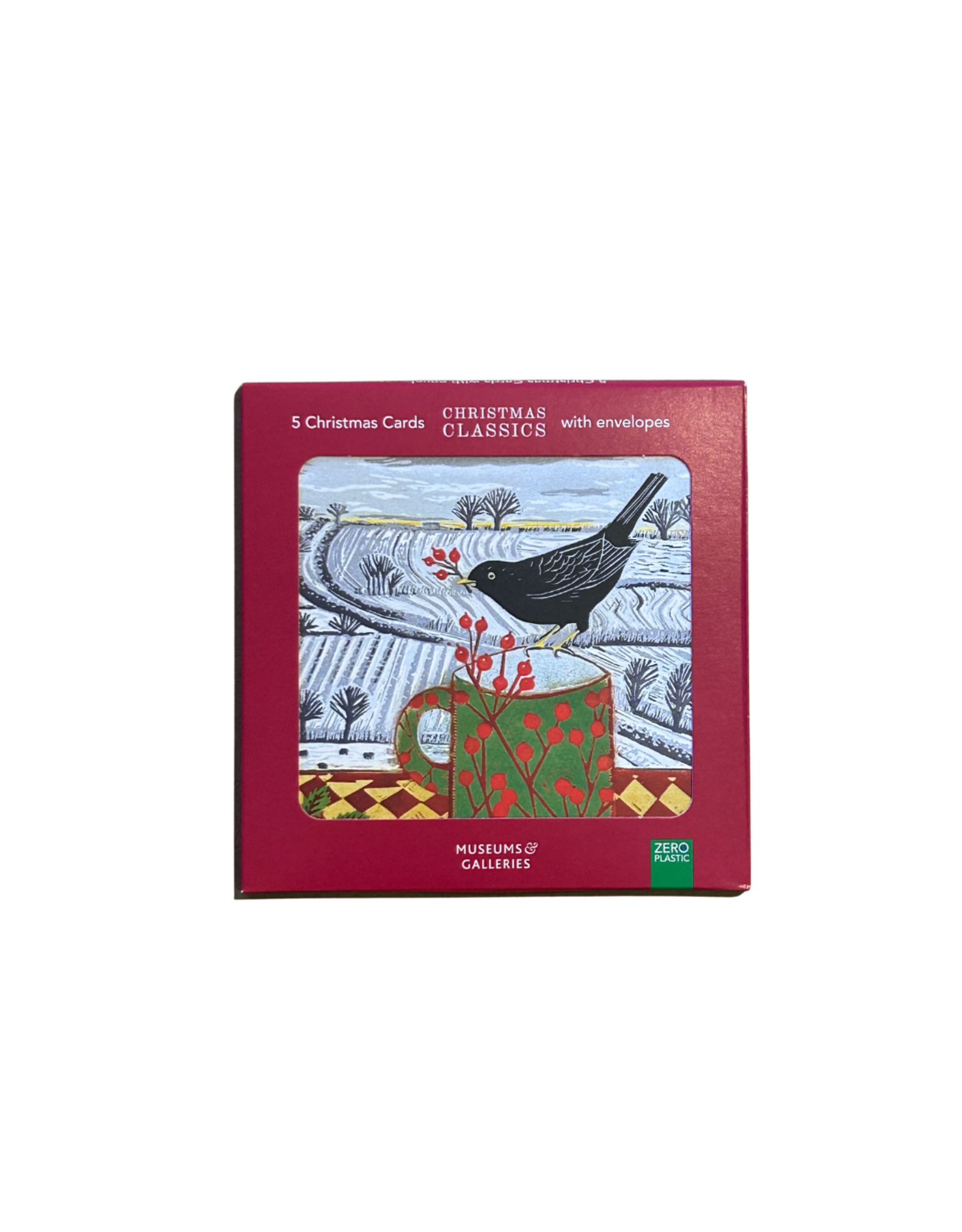 Blackbird And Berries - Boxed Cards