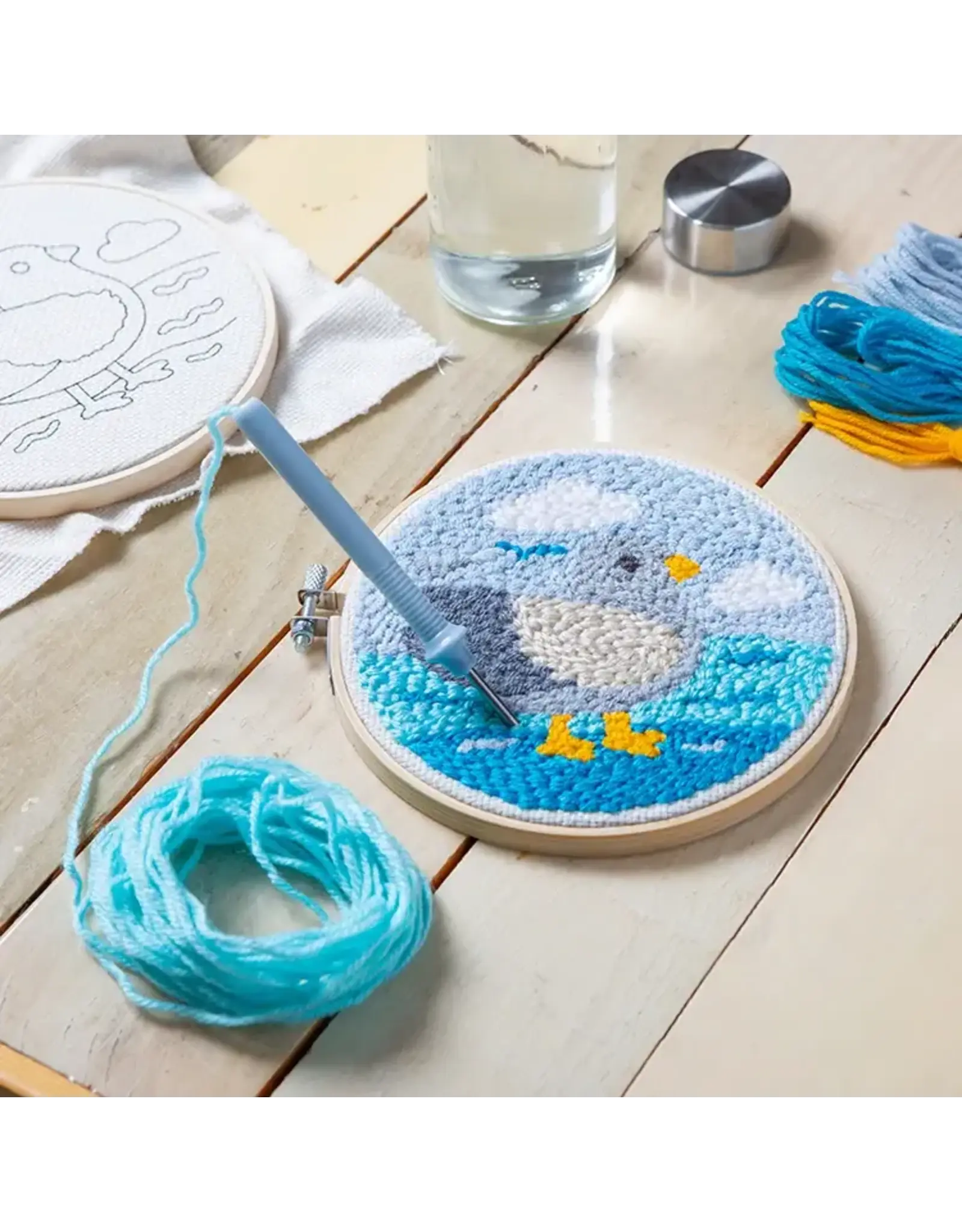 Punch Needle Kit - Pigeon