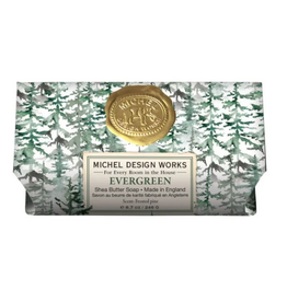 Michel Design Evergreen Large Bath Soap Bar