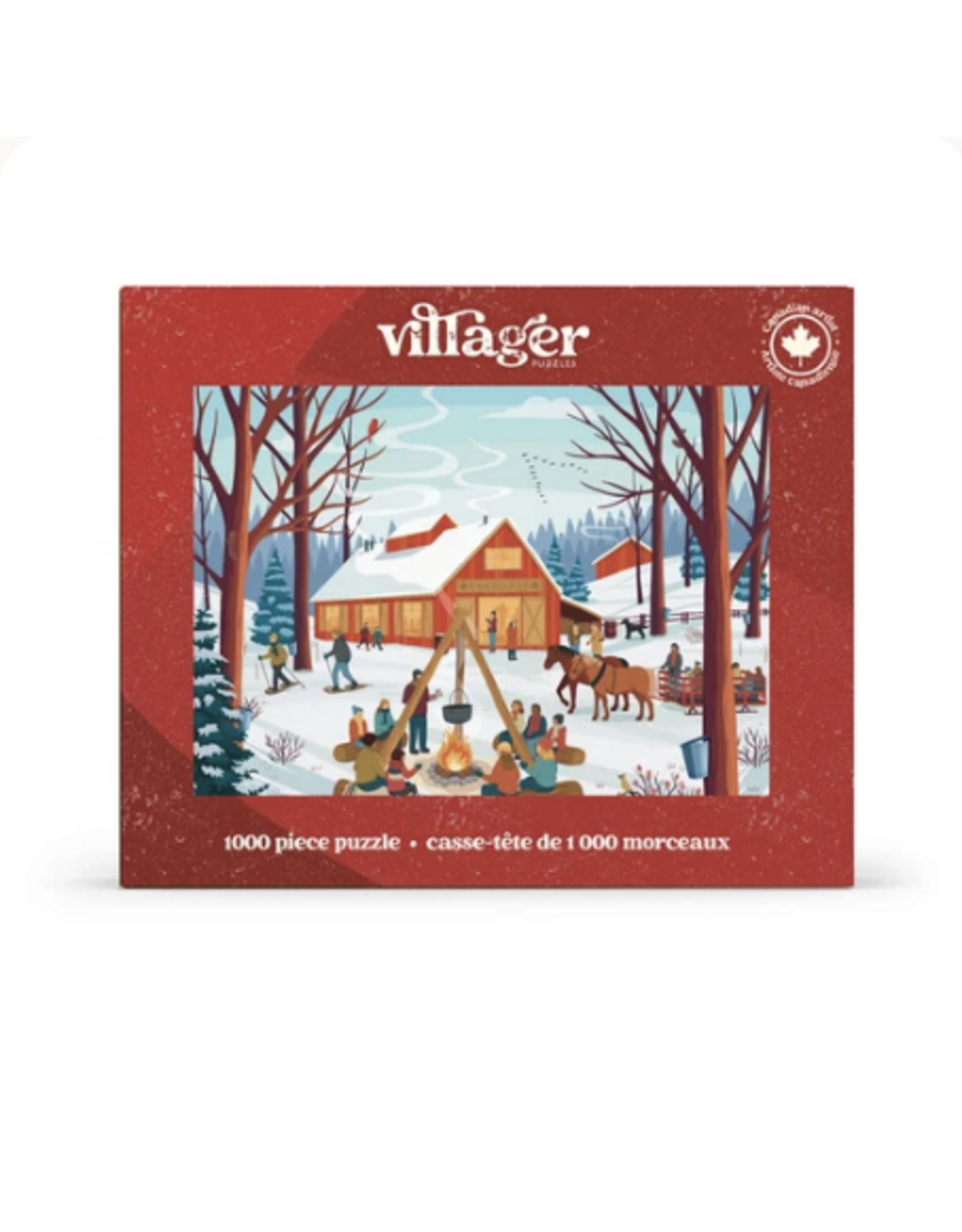 Villager Puzzles Cabane A Sucre - 1000 Piece Puzzle