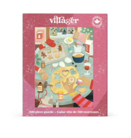 Villager Puzzles Holiday Baking - 500 Piece Puzzle