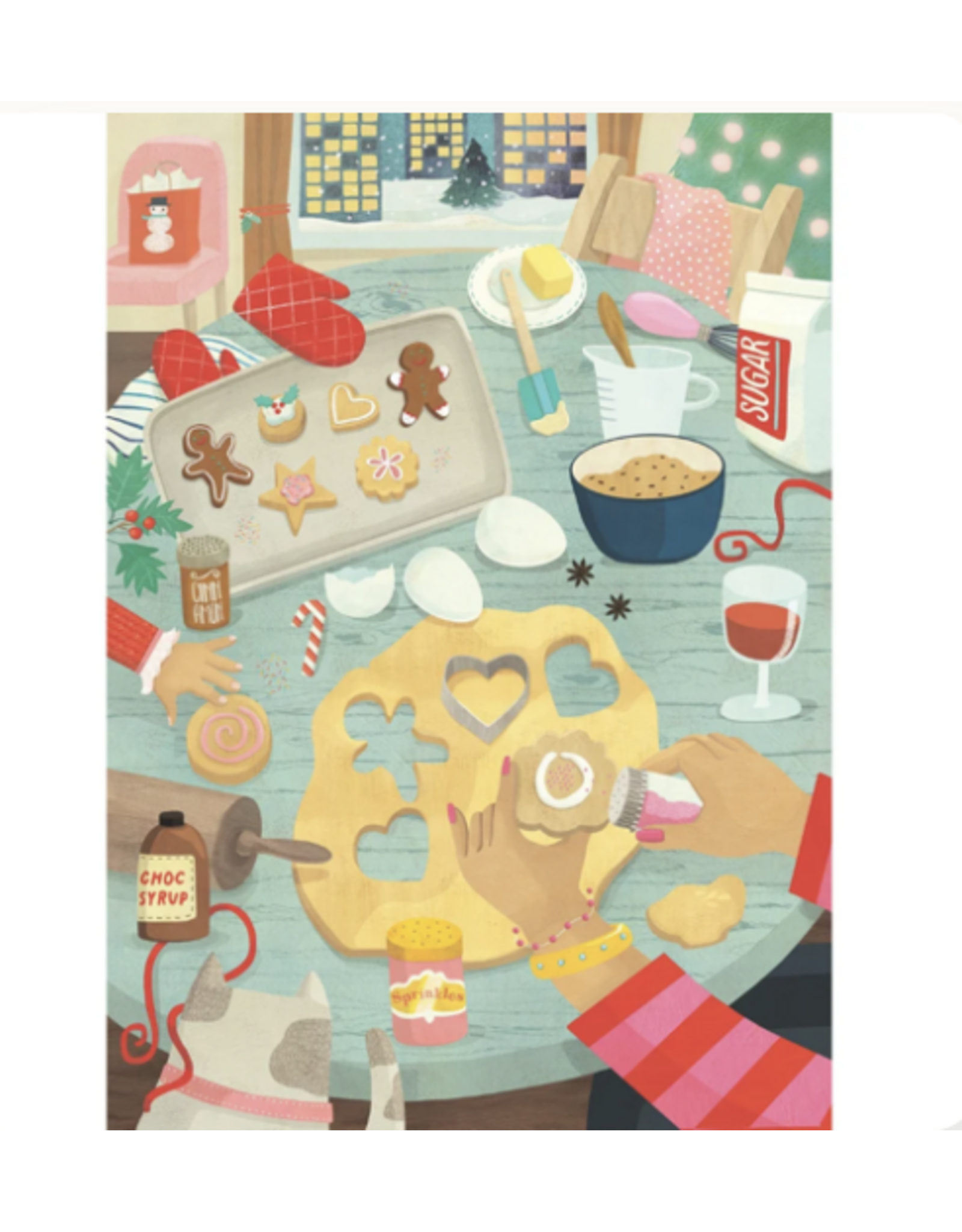 Villager Puzzles Holiday Baking - 500 Piece Puzzle