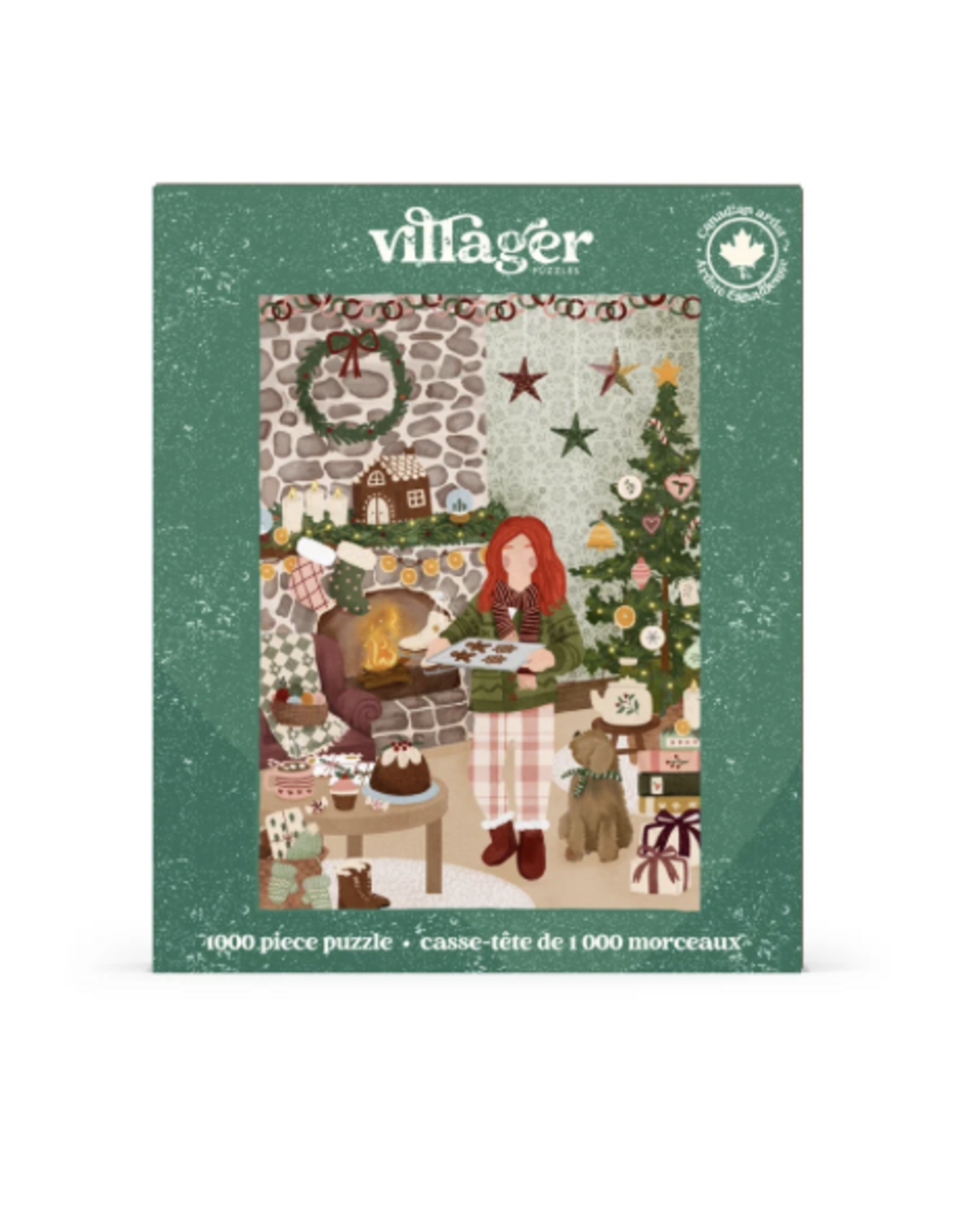 Villager Puzzles Cottage Christmas - 1000 Piece Puzzle
