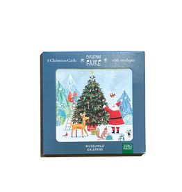 Santa's Tree - Boxed Cards