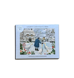 Geese By Moonlight -Box of 6 Cards