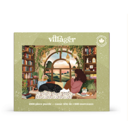Villager Puzzles Book Nook 1000 Piece Puzzle
