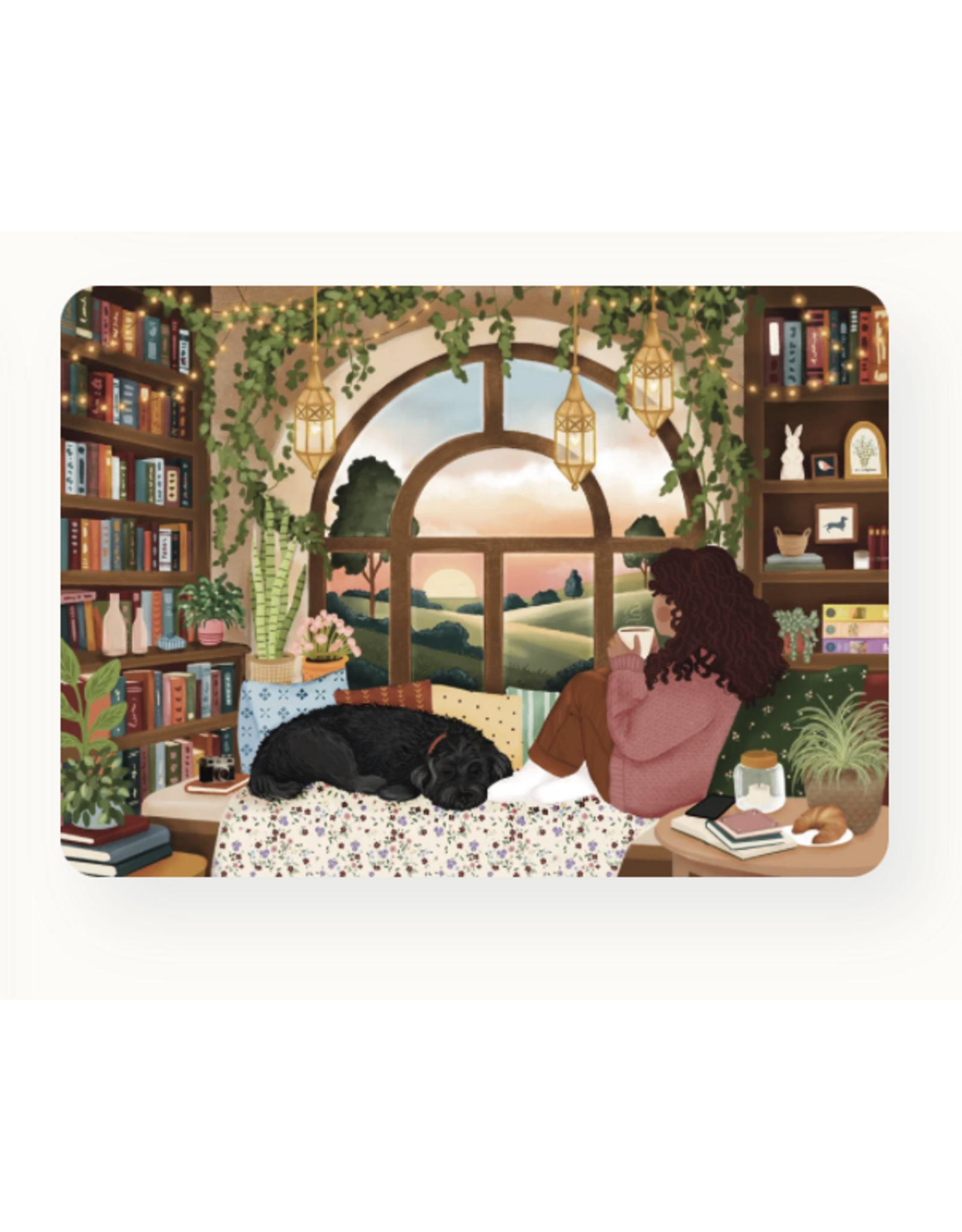 Villager Puzzles Book Nook 1000 Piece Puzzle