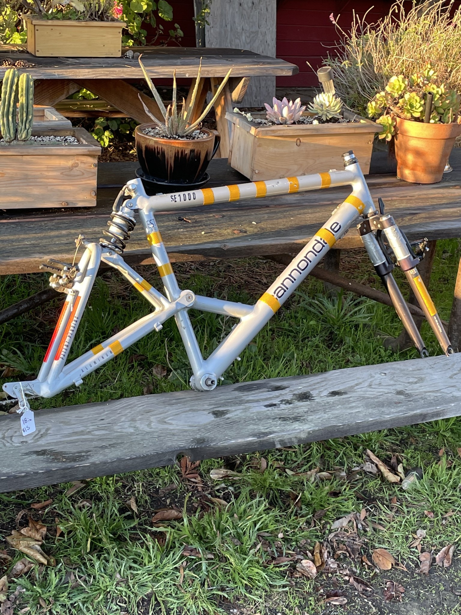 18in bike frame