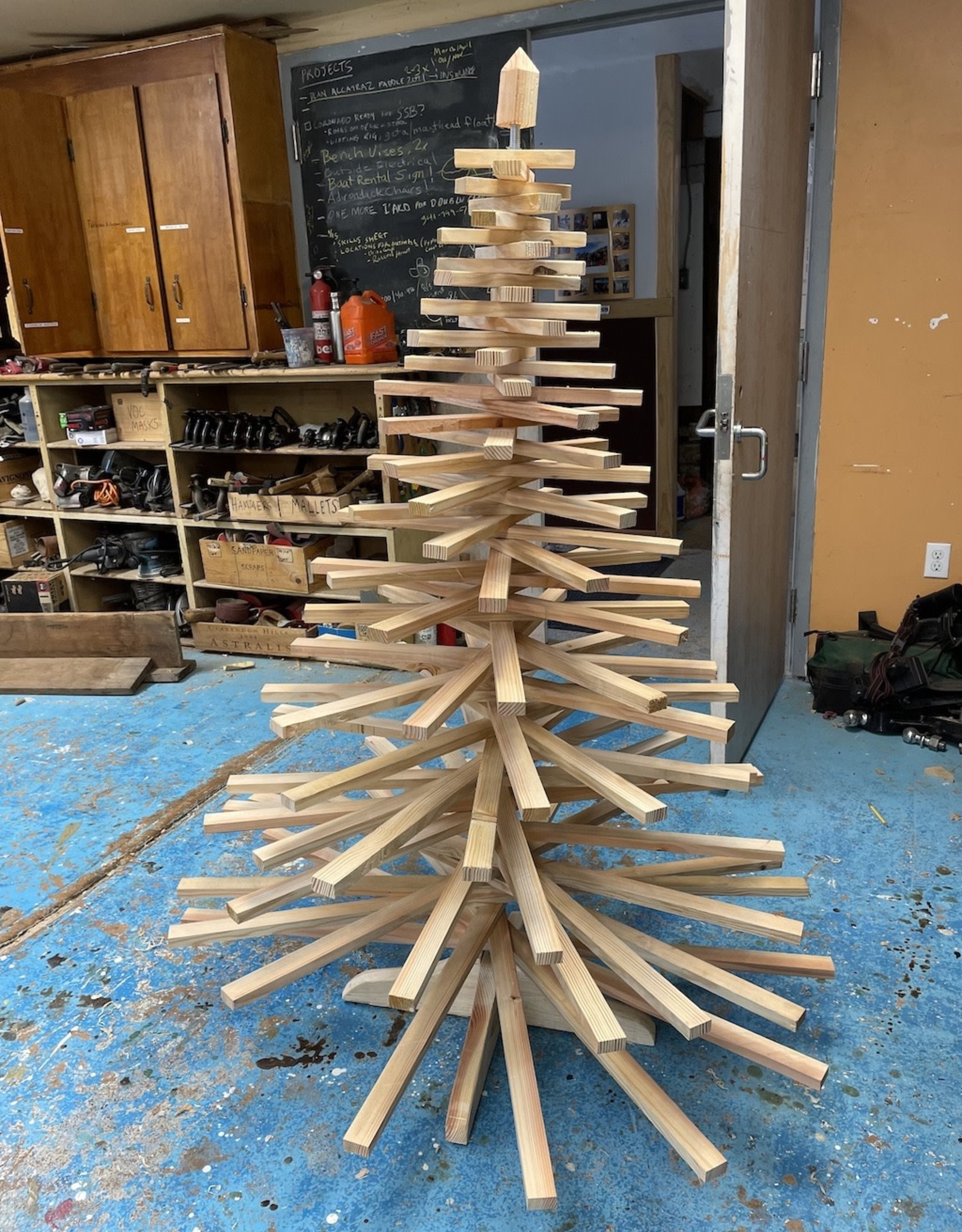 Wooden Christmas Tree