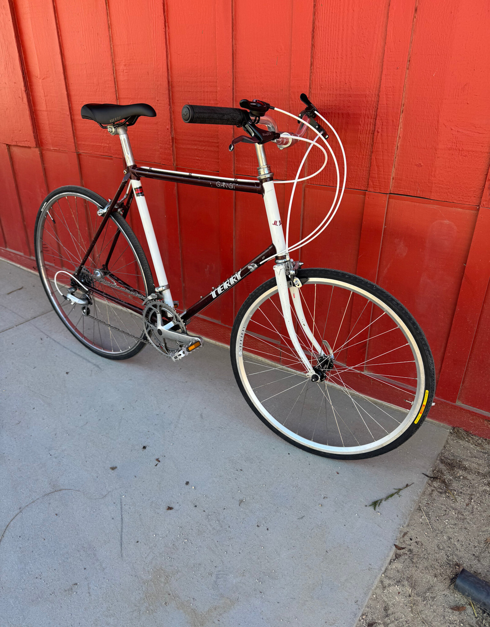 Terry Gambit - 51cm - Plum/White