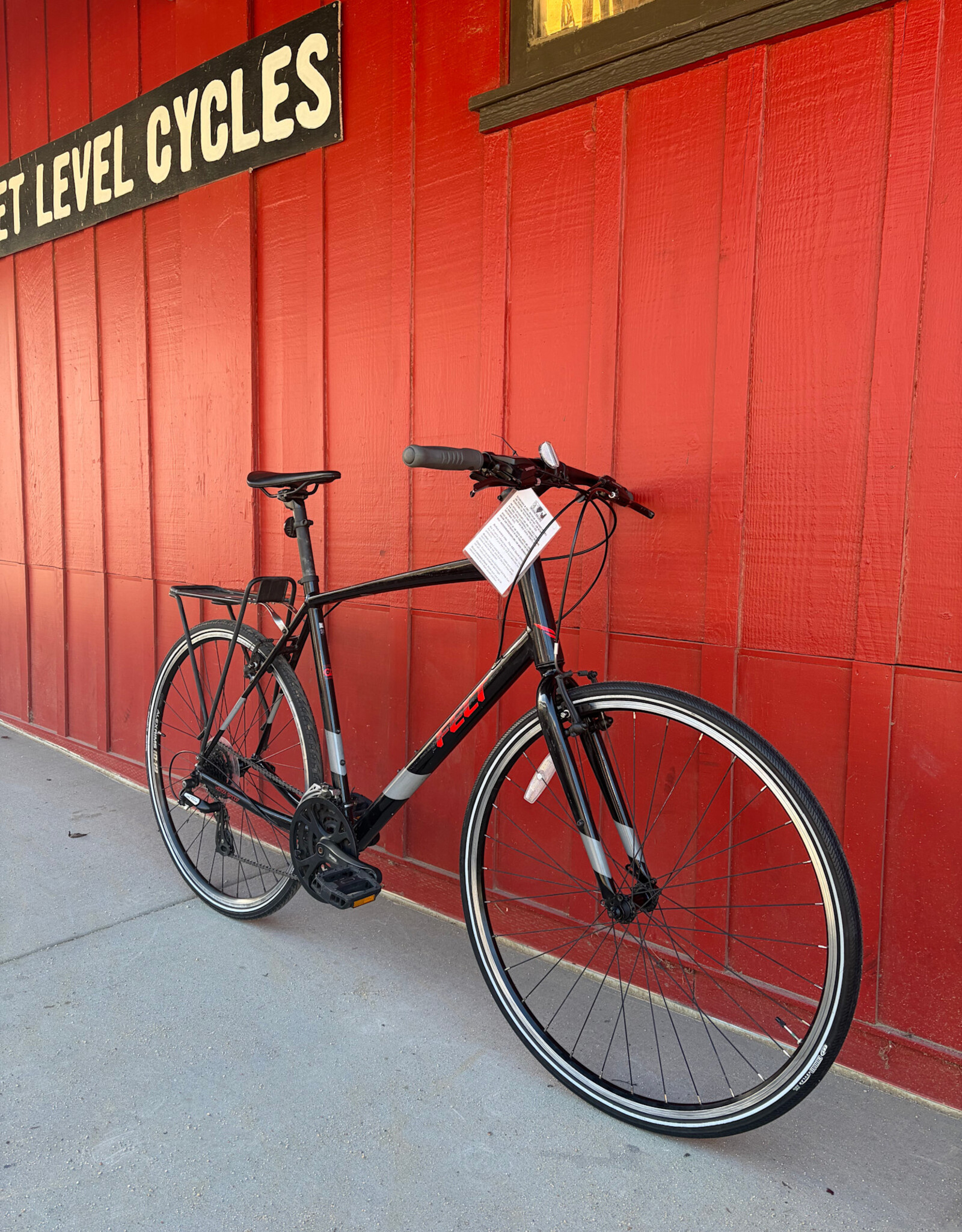 Felt Verza Speed - XL 58cm - Black/Red