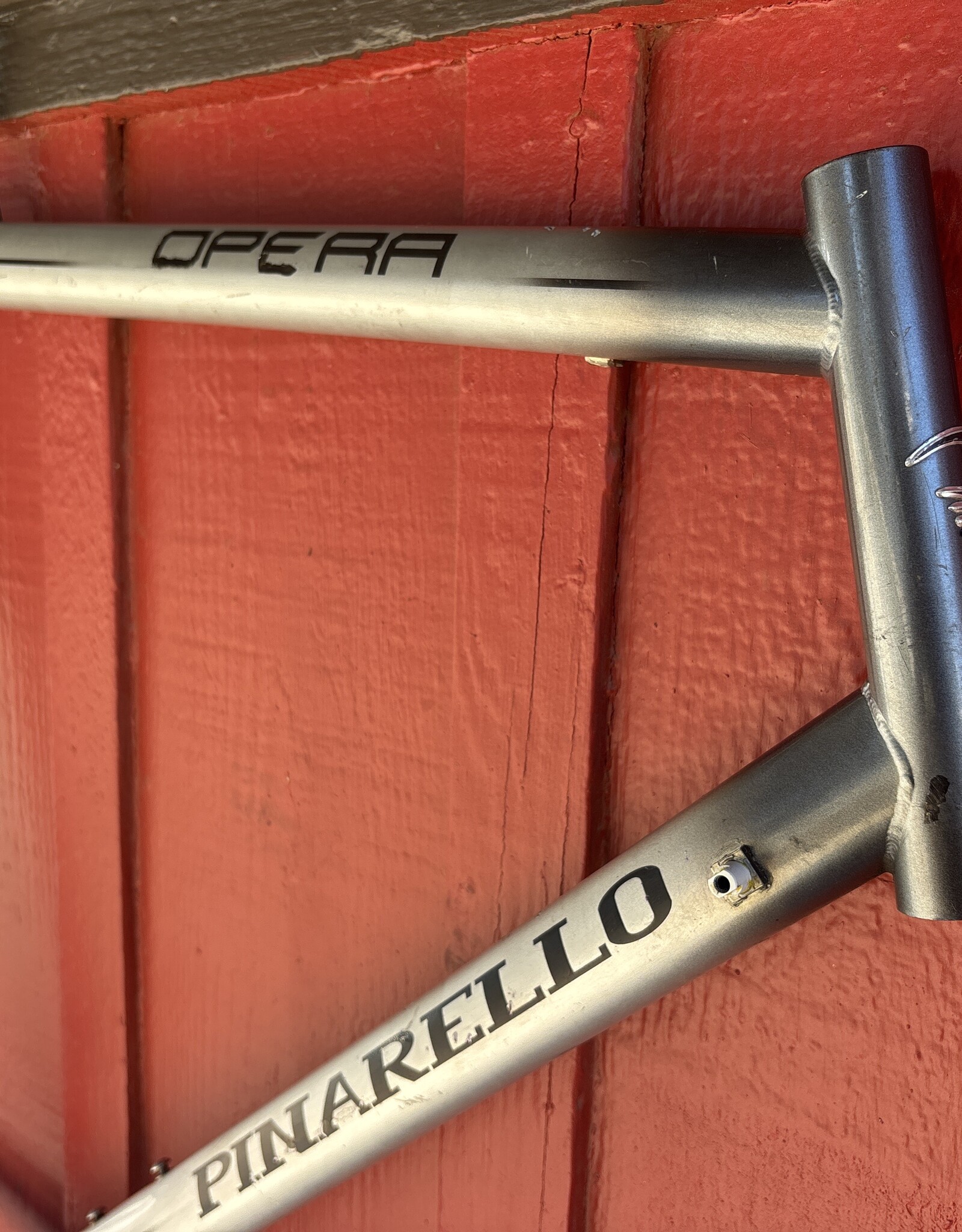 Pinarello opera 60cm silver fade