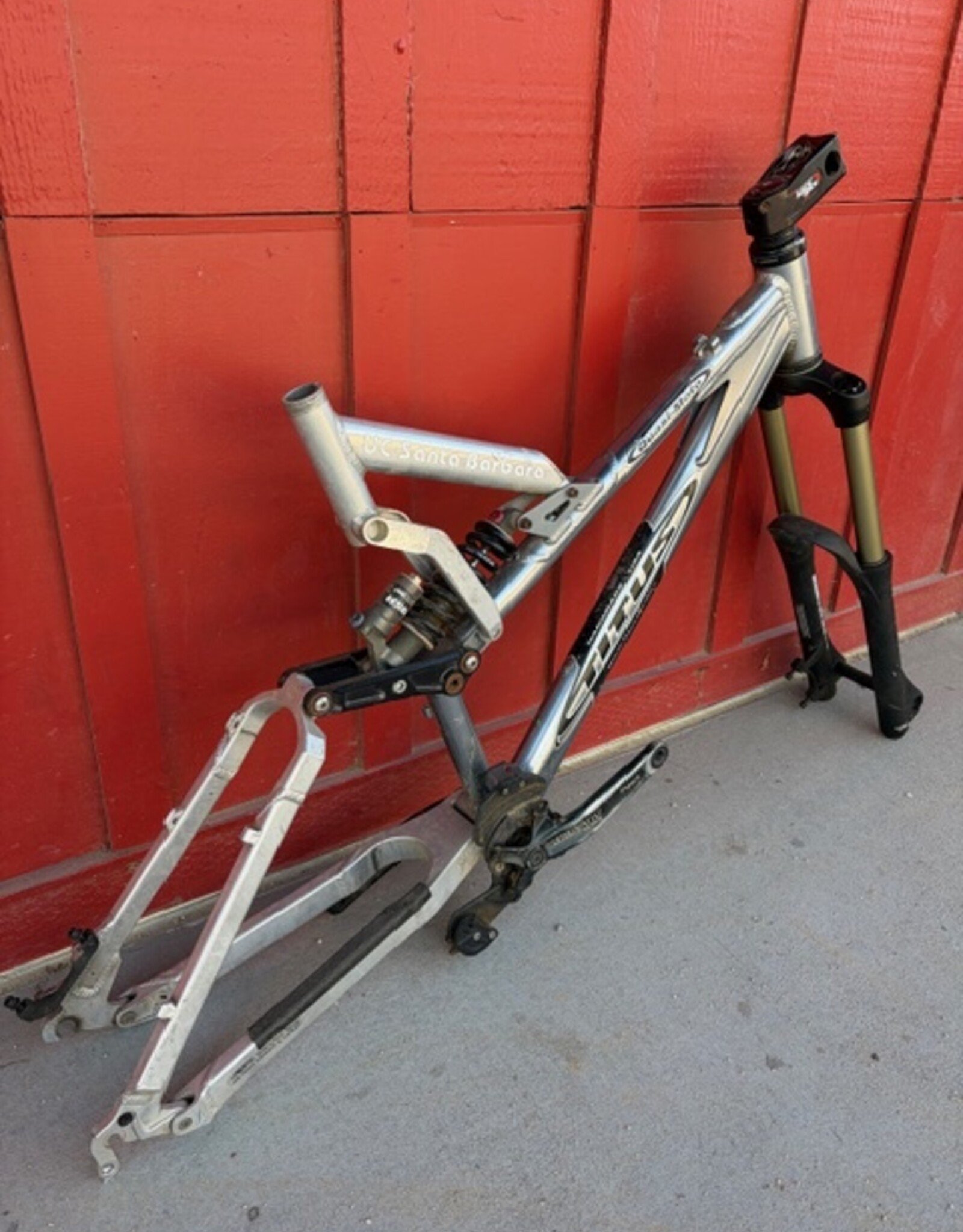 Titus Quasi Moto - silver - XL 21"